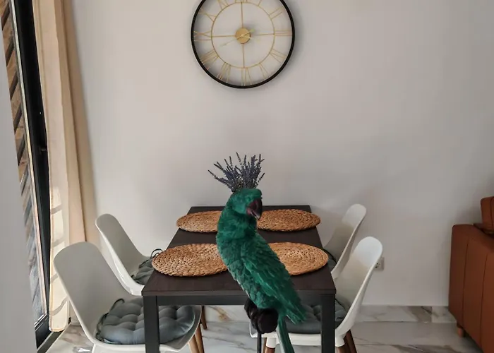 Casa Rosa At Parrot At Carihuela * Torremolinos